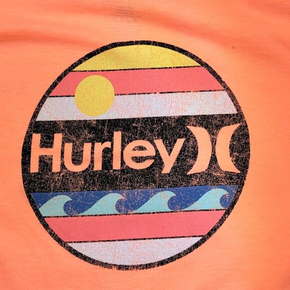 Hurley Kids Long Sleeve Tee - Orange - Picture 5 of 7
